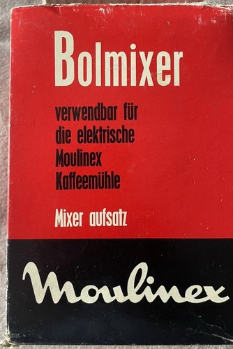 Vintage moulinex bolmixer - moulinex,