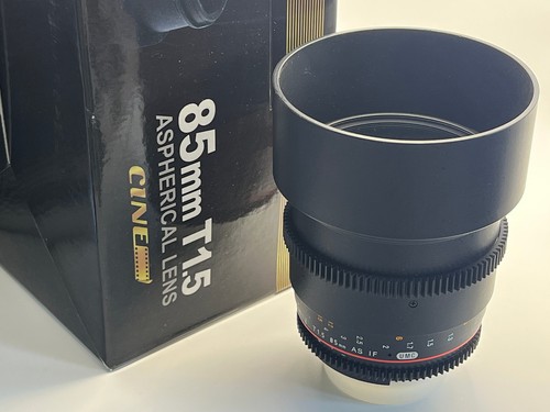 Rokinon 85mm cine - 85mm, t1.5