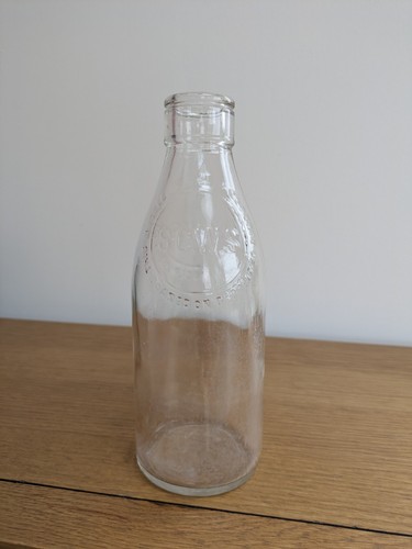 Vintage scws glass milk - vintage,