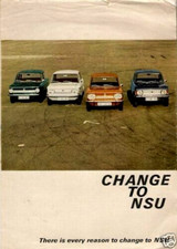 NSU Prinz 4, 1000, 1200, TT &