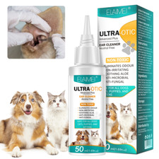 Dog Cat Ear Drops for Infection Antibiotics Fast Relief From Infections 50Ml