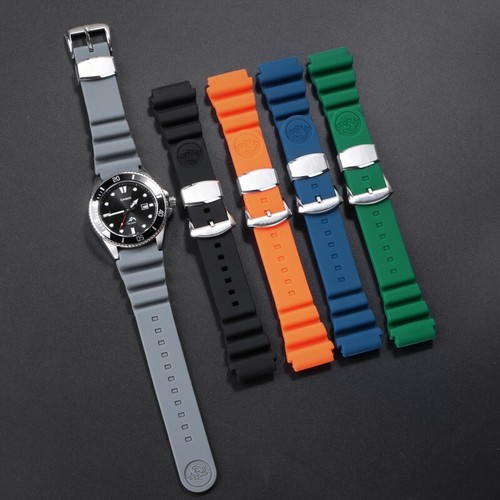 22mm rubber watch - 20-22mm, band