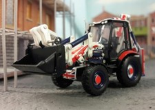 JCB 3CX Excavator Union Jack 1:76 OO/00 Oxford Hornby Bachmann Scenecraft Model