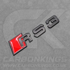 Audi RS3 Matte Black Boot Rear