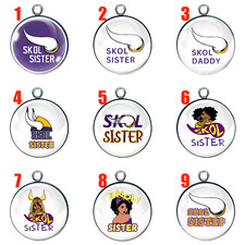 Skol Sister Glass Cabochon Charms – Handmade Jewelry for Every Occasion