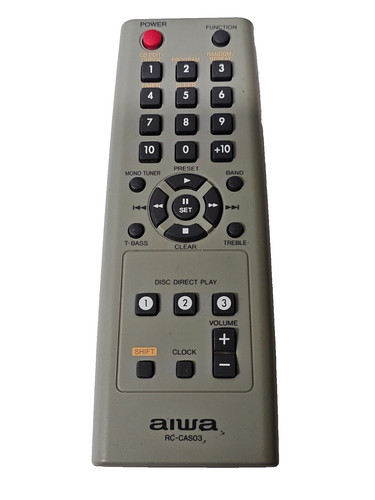 Genuine aiwa cas03 - genuine, rc-cas03