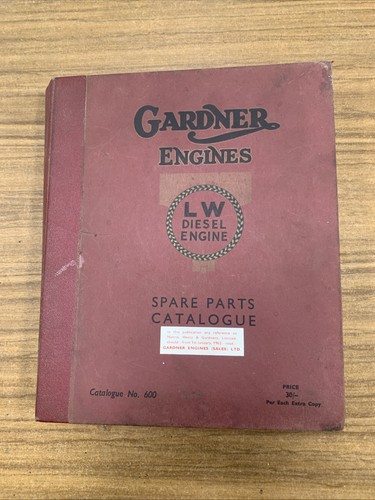 Vintage gardner engine - engine, parts