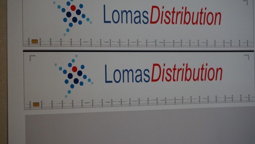 Lomas distribution decals - 'lomas, distribution,