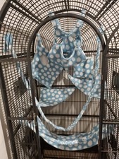 8 Piece Sugar Glider Cahe Set Cage Toys