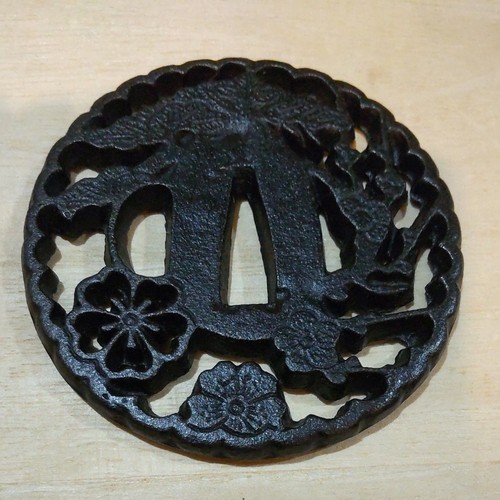 Japanese tosogu tsuba - japanese,