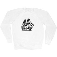 'Vintage Sailing Ship' Adult Sweatshirt / Sweater / Jumper (SW047053)