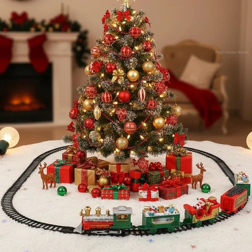 Electric christmas train - electric,