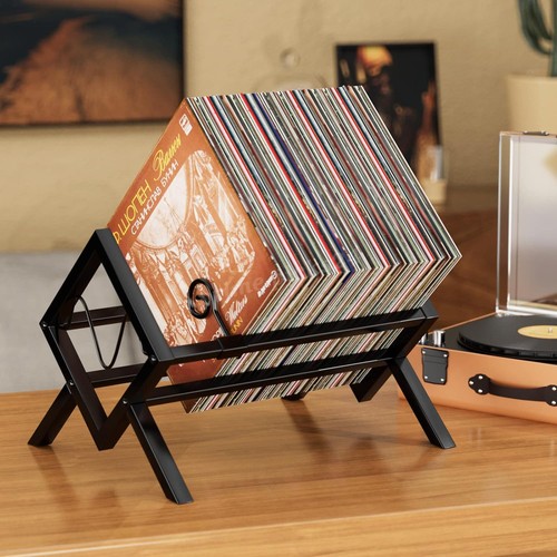Vinyl record storage rack - record,