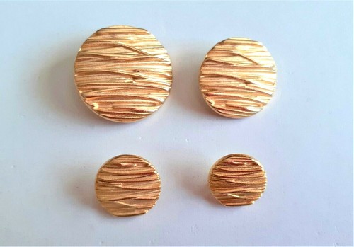 Metal gold tone blazer - ,