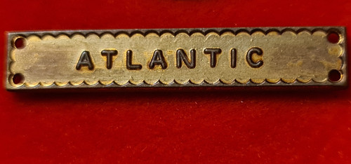 Ww2 atlantic medal bar - ww2,