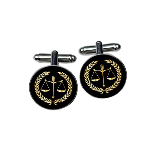 Scales justice cufflinks - scales, of