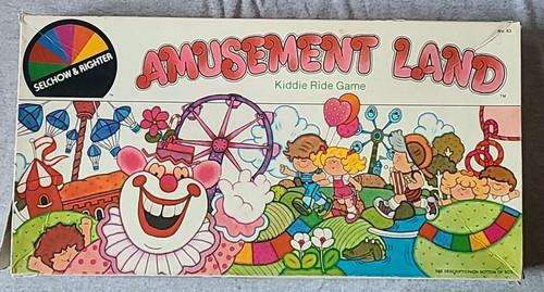 Vintage amusement land kiddie - amusement,