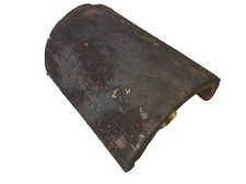 Staffordshire Blue/brindle clay ridge tiles 19 metre 64 Feet run Half Round Hip