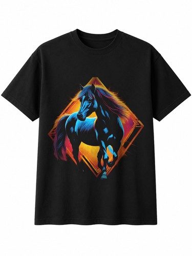 Graphic highland pony triangle - highland,