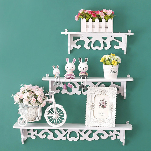 Set floating wall shelves - set, 3