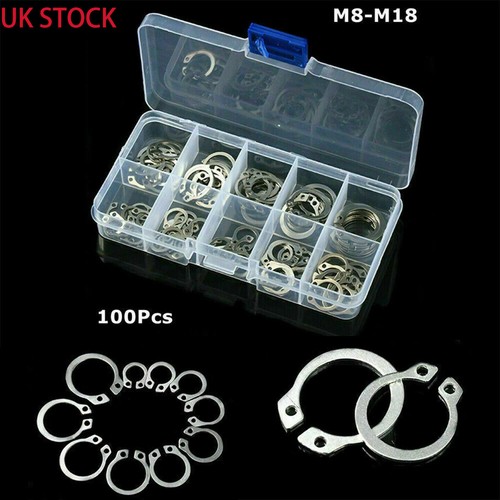 100pcs 304 stainless steel - 100pcs,
