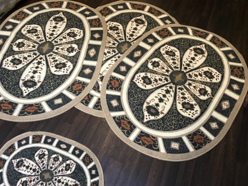 Romany washable mats 4pc set - washable,