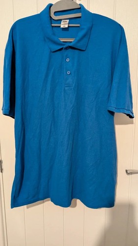 Fruit the loom blue polo - fruit,