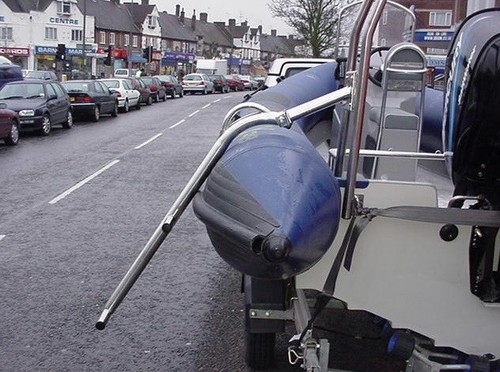 Stainless steel spine ladder - steel,