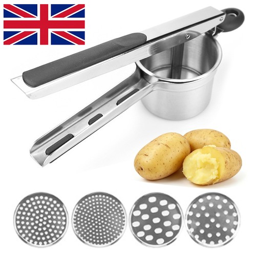 Large stainless steel potato - steel,