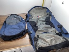 Berghaus Silhouette 60+15 Hiking Backpack With Daybag Included Used But Good