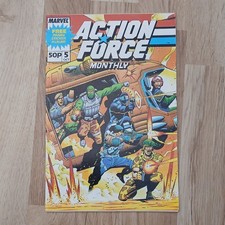 ACTION FORCE Monthly Comic  - No 5 - Date 10/1988 - Marvel Comic