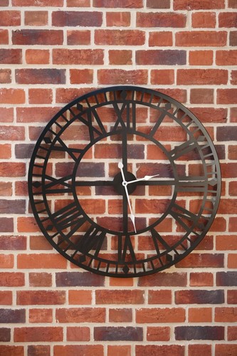 Extra large black clock - extra,