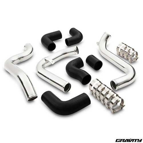 Alloy front mount intercooler - front,