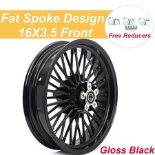 16x3.5 Fat Spoke Front Wheel Rim for Harley Softail Heritage Fatboy FLSTF FLSTC