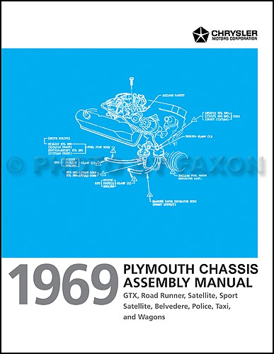 1969 plymouth chassis assembly - 1969,