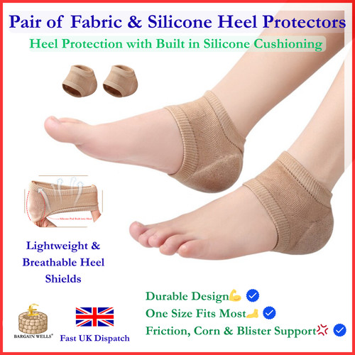 Heel socks protector - protector, cotton