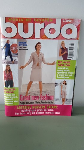 Burda feb 2000 magazine - burda,