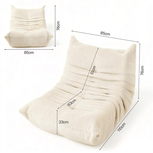 Large bean bag chair reading - chair,
