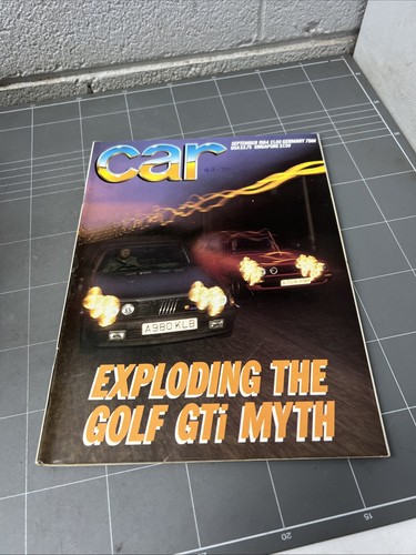 Vintage car magazine - magazine, 1984