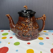 Vintage Price & Kensington Character Toby Jug Glazed 1960s Teapot with Lid