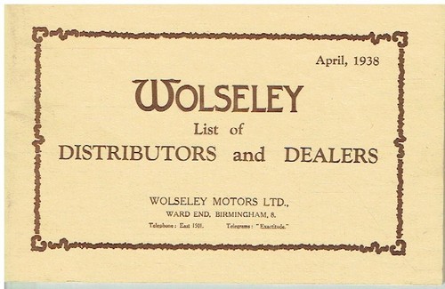 Wolseley 56 14 - 21, 25