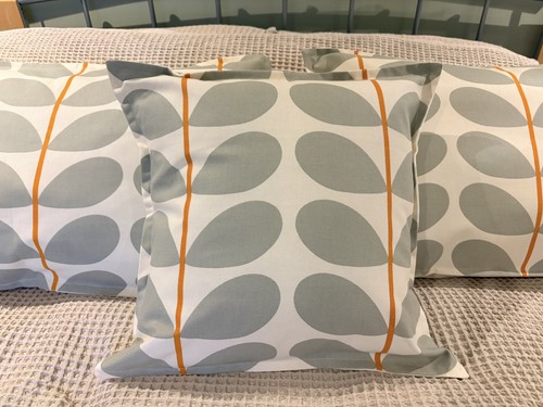 Orla kiely retro grey - grey, orange