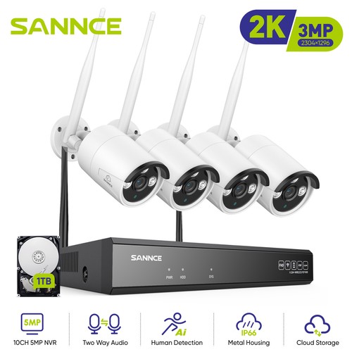 3mp sannce wireless two - two, way