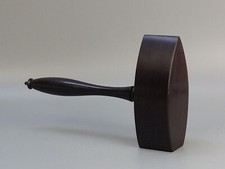Antique Masonic Fruitwood Gavel