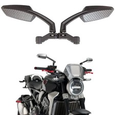 Carbon Fiber Motorcycle Rearview Mirrors For Honda Hornet CB250 500 600 750 900