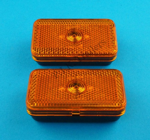 Amber side marker lights - side,