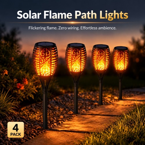 Pack solar outdoor flame - pack,