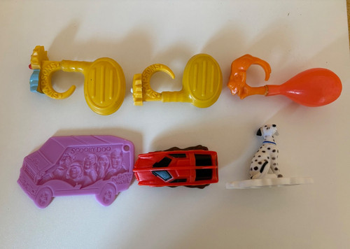 Cereal toys scooby - toys, doo