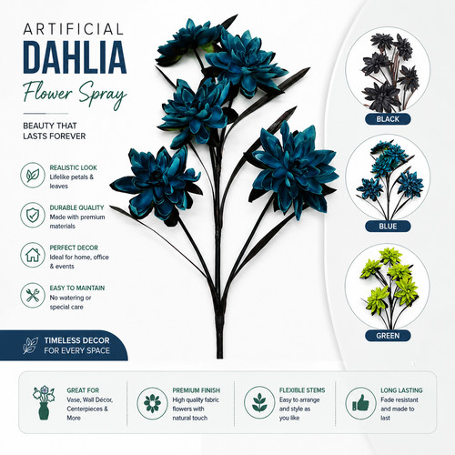 Artificial open lily - artificial, 5