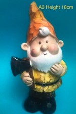 LATEX RUBBER MOULD A3  LONG LIFE GNOME TO MAKE YOUR OWN CASTINGS.